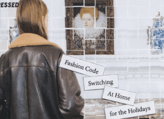Addressed: Fashion Code Switching At Home for the Holidays