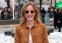 I’m Suddenly Compelled to Style a Crewneck Sweater Exactly Like Emma Watson Just Did in Paris