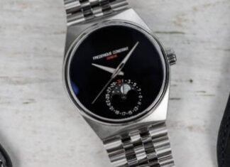 First Look – Time+Tide x Frederique Constant Highlife
Moonphase Manufacture Onyx Moon