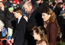 The Princess of Wales Puts a Sophisticated Spin on Festive Plaid for Christmas Day at Sandringham