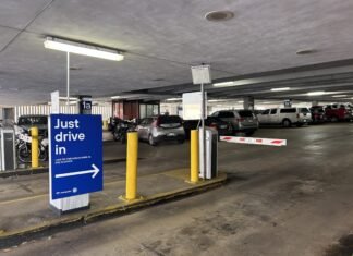 Two of the city’s largest parking garages are now using artificial intelligence to read your license plate