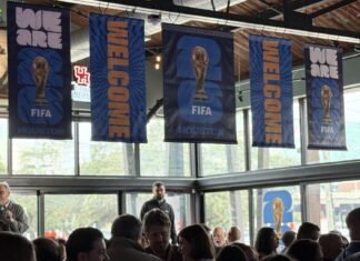Hundreds of soccer fans watch FIFA World Cup draw in Houston