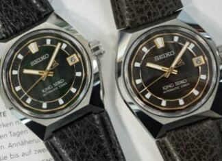 First Look – The King Seiko Vanac SLA093 and SLA095, Now on
Leather Straps