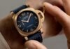 New Panerai watch looks brilliant in bronze