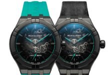 Maurice Lacroix presents the Label Noir Aikon Manufacture
Skeleton