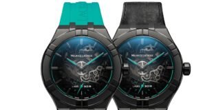 Maurice Lacroix presents the Label Noir Aikon Manufacture
Skeleton