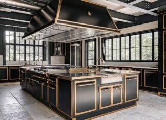 Forget a Guest House. This Virginia Couple Built a Dining Pavilion With a Bespoke Kitchen for Dueling Chefs.