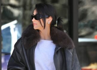Sorry, Leggings—It Girls Are Flying Private to Aspen in Sweatpants and Winter’s Most Elegant Coat Trend