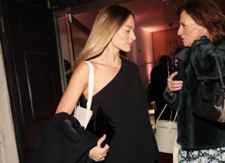 Forget Sequins and Pumps—This Margot Robbie Holiday Party Outfit Is Going on Our Mood Boards Instead