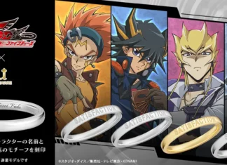 New Yu-Gi-Oh! 5D’s jewelry line honors the members of Team Satisfaction