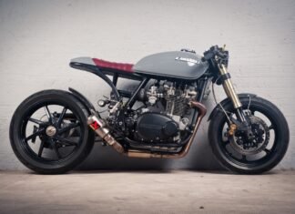Awe-Inspiring Kawasaki KZ750 Twin Cafe Racer Borders on Bespoke Perfection