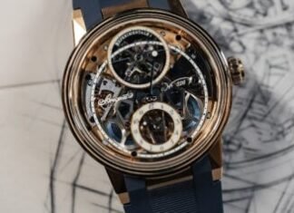 First Look – The Breguet Experimentale 1, With 10Hz
High-Frequency Tourbillon and Constant Force Magnetic
Escapement