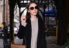 Lily Collins Just Wore the Luxe Flat-Shoe Trend That Makes Lounge Pants Look Elegant Instead of Lazy