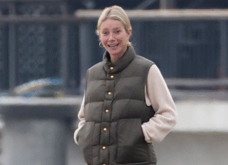 Gwyneth Just Wore the Aristocratic Colour Trend That Instantly Elevates Black Leggings