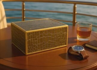 French atelier Lac Humidors unveils bespoke gold-plated watch box worth €43,000
