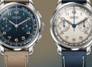 Introducing – New Dials for Lebois & Co, with the
Heritage Chronograph Linéaire