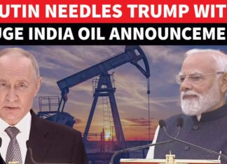Putin SHOCKS Trump With UNEXPECTED Oil Announcement From India Soil, Modi Watches In Joy