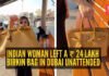 Indian woman left a ₹ 24 lakh Birkin bag in Dubai unattended and you won’t believe what happened next | – The Times of India