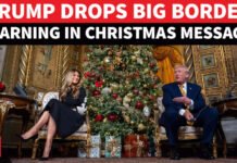 Trump Quizzes Kids On Christmas, Then Drops US Border Warning As Melania Watches; ‘No Bad Santa…’