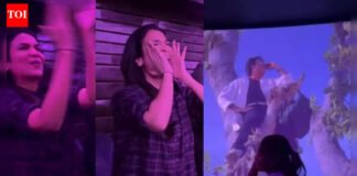 ‘Appa’ is a feeling,’ says Soundarya Rajinikanth as she watches ‘Padayappa’ with fans, gets teary-eyed | Tamil Movie News – The Times of India