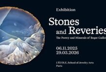 L’ÉCOLE, School of Jewelry Arts, supported by Van Cleef & Arpels, presents the ‘Stones and Reveries: The Poetry and Minerals of Roger Caillois’ exhibition