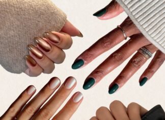 These Luxe Nail Designs Are Begging to Be Worn With a Glitzy Dress This New Year’s Eve