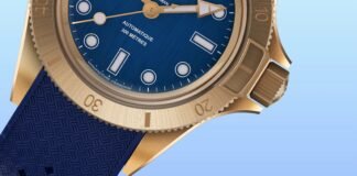 This Iconic Retro Dive Watch Gets a Decidedly Nautical Makeover