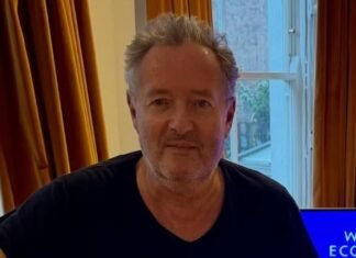Piers Morgan is gifted £300 crutches by pal Amanda Holden after injury