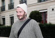 Victoria Beckham joins husband David in Paris