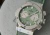 First Look – Hublot Presents Three New Classic Fusion Models
in Sage Green