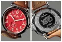 Detroit teams up with Detroit: Shinola creates limited-edition Red Wings watch
