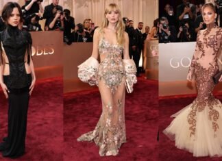 Jennifer Lawrence, Jenna Ortega, and J.Lo Redefine Naked Dressing at the 2026 Golden Globes