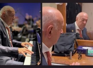Backstage Moment: Omar Khairat watches Egypt–Benin match before concert at Cairo Opera – Music