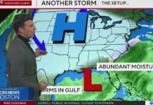 Monday night forecast as New England watches the potential for another storm