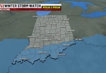 Winter storm watches issued for southern Indiana counties