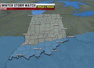 Winter storm watches issued for southern Indiana counties