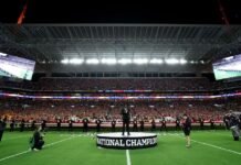 ESPN wreck US national anthem with embarrassing mistake as Trump watches on