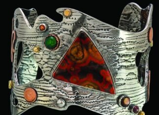Foster sells jewelry at Carefree Fine Art and Wine Festival
