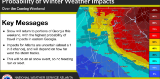Gwinnett under extreme cold, winter storm watches this weekend