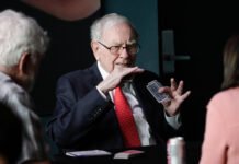Buffett Exits Stage Left