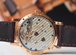 From the Archives: Why Lange’s movement finishing remains a
benchmark for the industry
