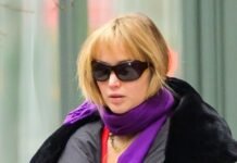 Jennifer Lawrence Borrows the Pop of Purple Styling Trick From Zoë Kravitz