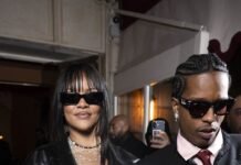 Rihanna and A$AP Rocky Go Matrix Mode in Paris