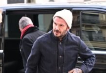 What Could David Beckham Possibly Have in His Gargantuan Hermès Bag?