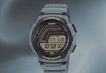 Multifunctional Casio WS1800 watches now available in the US