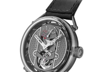 Chopard Zagato Lab One Concept in ultra-light ceramicised
titanium