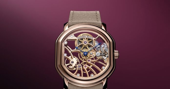 Daniel Roth Extra Plat Rose Gold Skeleton: openworked
elegance
