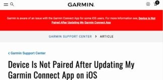 Garmin Connect iPhone Bug: Watches Unpairing? Here’s the Official Fix (Jan. 2026)