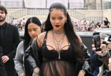 Rihanna Recreates One of Her Iconic Maternity Looks at Dior Couture