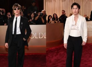 Hudson Williams and Connor Storrie Brought Heartthrob Energy to the 2026 Golden Globes